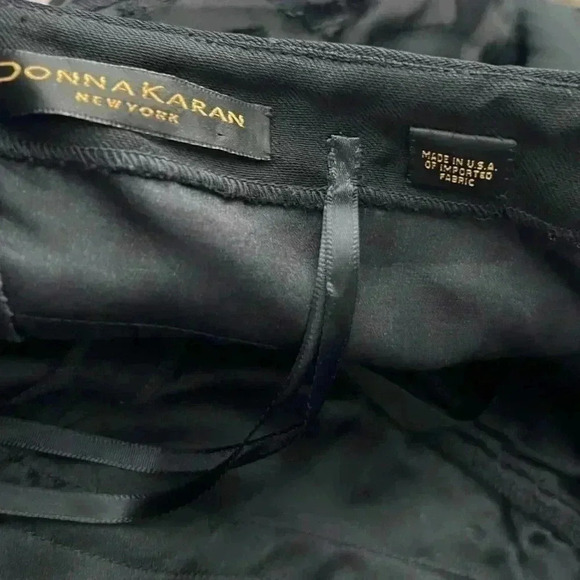 Vintage Strapless Donna Karan Black Gown Size 4 - Picture 11 of 16